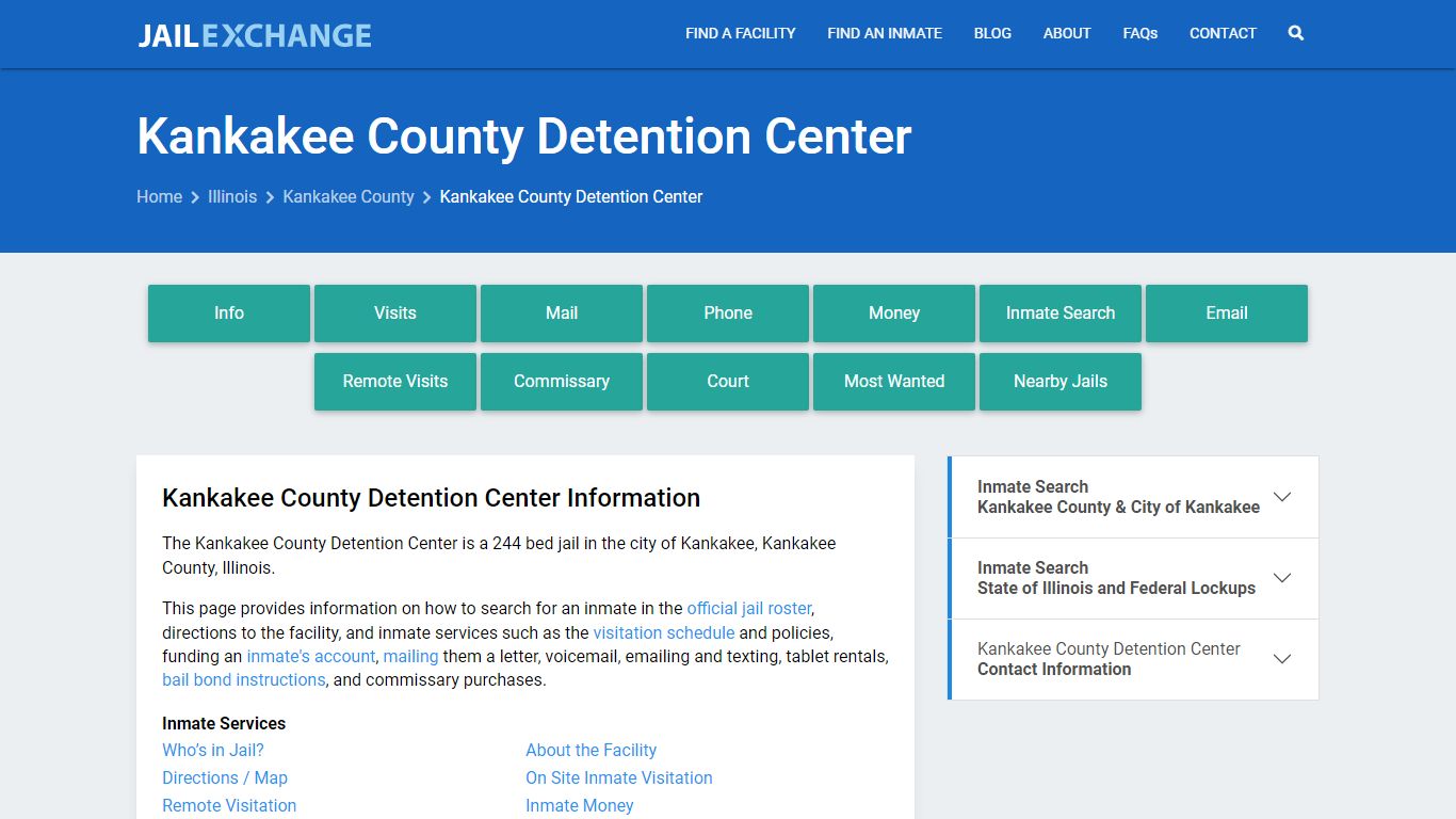 Kankakee County Detention Center - Jail Exchange